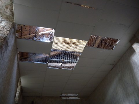 Ancien faux plafond